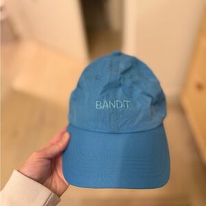 Blue Bandit Running Nylon Dad Cap
